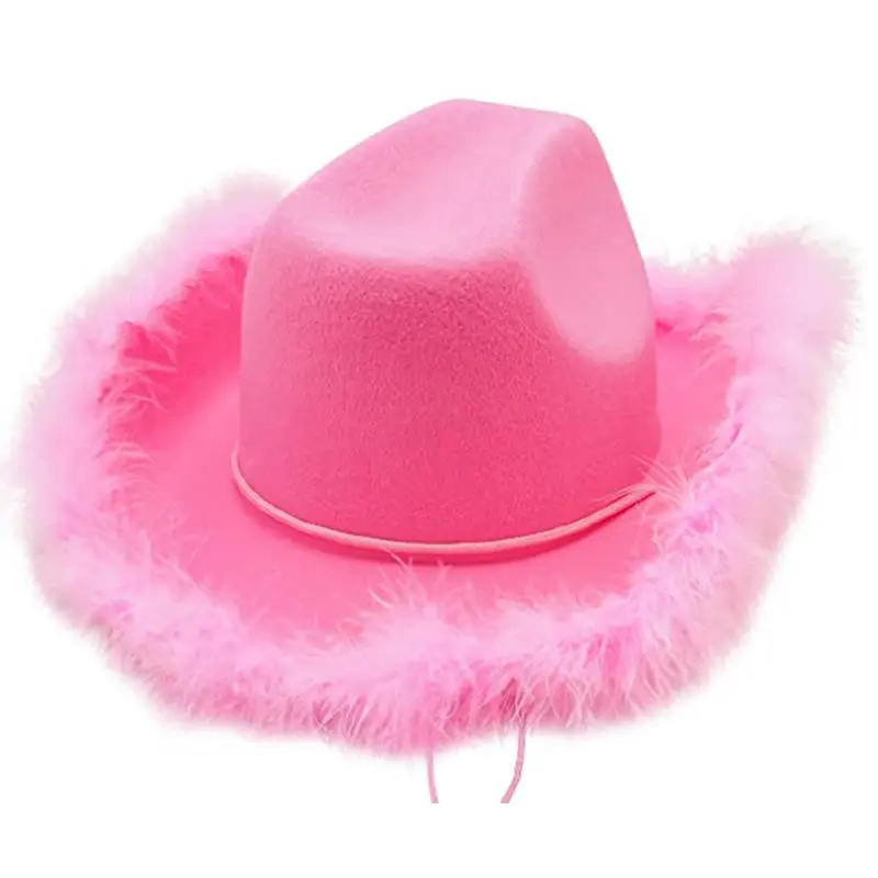 Feather-edge Cowgirl Hat