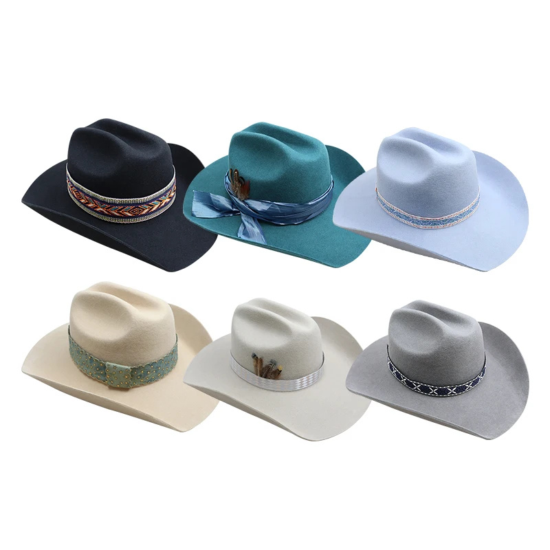 Decorative-band Wool Western